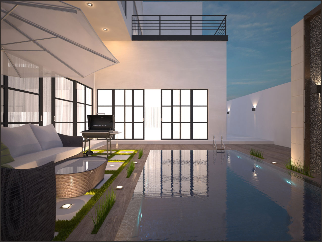 Residential Villa — Contemporary